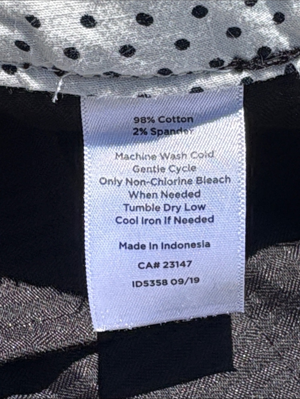 Talbots Perfect Crop Pants Size 10 - Picture 8 of 8